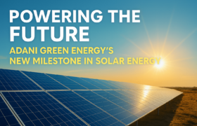 Adani Green Expands Renewable Power: 37.50 MW Solar Plant Operationalized