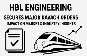 HBL Engineering Secures Major Kavach Orders