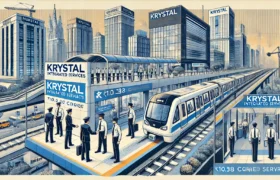Krystal Integrated Services Wins ₹10.38 Cr Mumbai Monorail Contract for Manpower Services