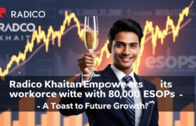 Radico Khaitan Grants 80,000 ESOPs to Employees at Discounted Price — A Strategic Push Toward Talent Retention