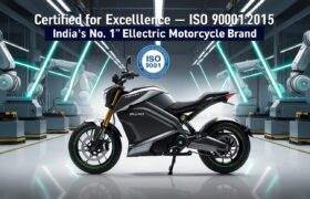 Revolt Motors Secures ISO 9001:2015 Certification – A Leap Towards Global EV Standards