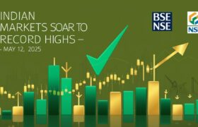 🇮🇳 Indian Stock Market Today: Record Rally on May 12, 2025