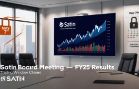 SATIN CREDITCARE to Announce FY2025 Results on May 7 – Trading Window Closed Till May 9