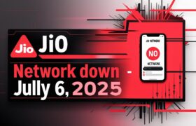 Nationwide Jio Network Outage Disrupts Services Across India | July 6, 2025