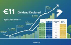 Zydus Lifesciences Declares ₹11 Dividend | Ex-Date 25 July 2025 – What Investors Must Know!