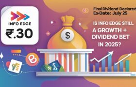 Info Edge (Naukri.com) Declares ₹3.60 Final Dividend | Ex-Date: 25 July 2025 — A Strategic Payout Amidst Growth Ambitions