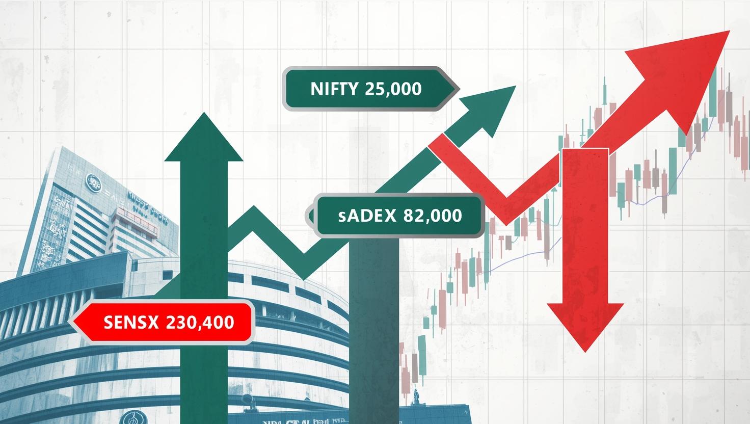 Nifty Holds 25,000+, Reliance & Financials Shine; Midcaps Under Pressure – Market Rally Stretches to Day 6