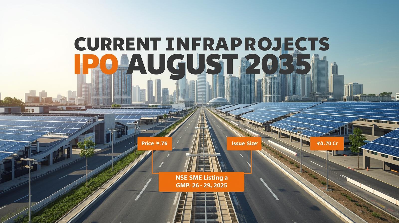 Current Infraprojects Ltd. IPO Opens