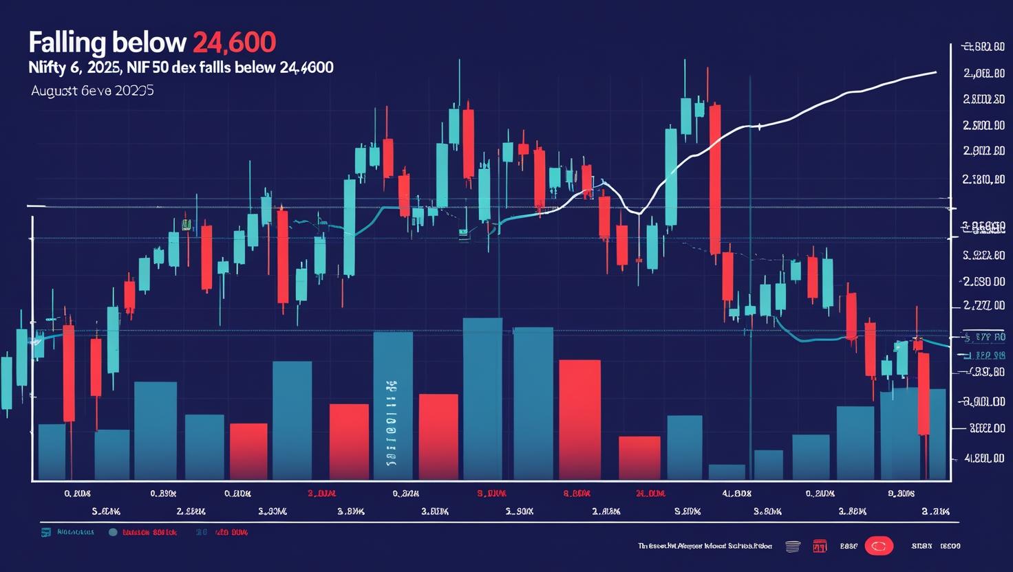Fall below keylevel 24600
