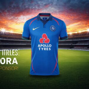 Apollo Tyres jersey sponsor