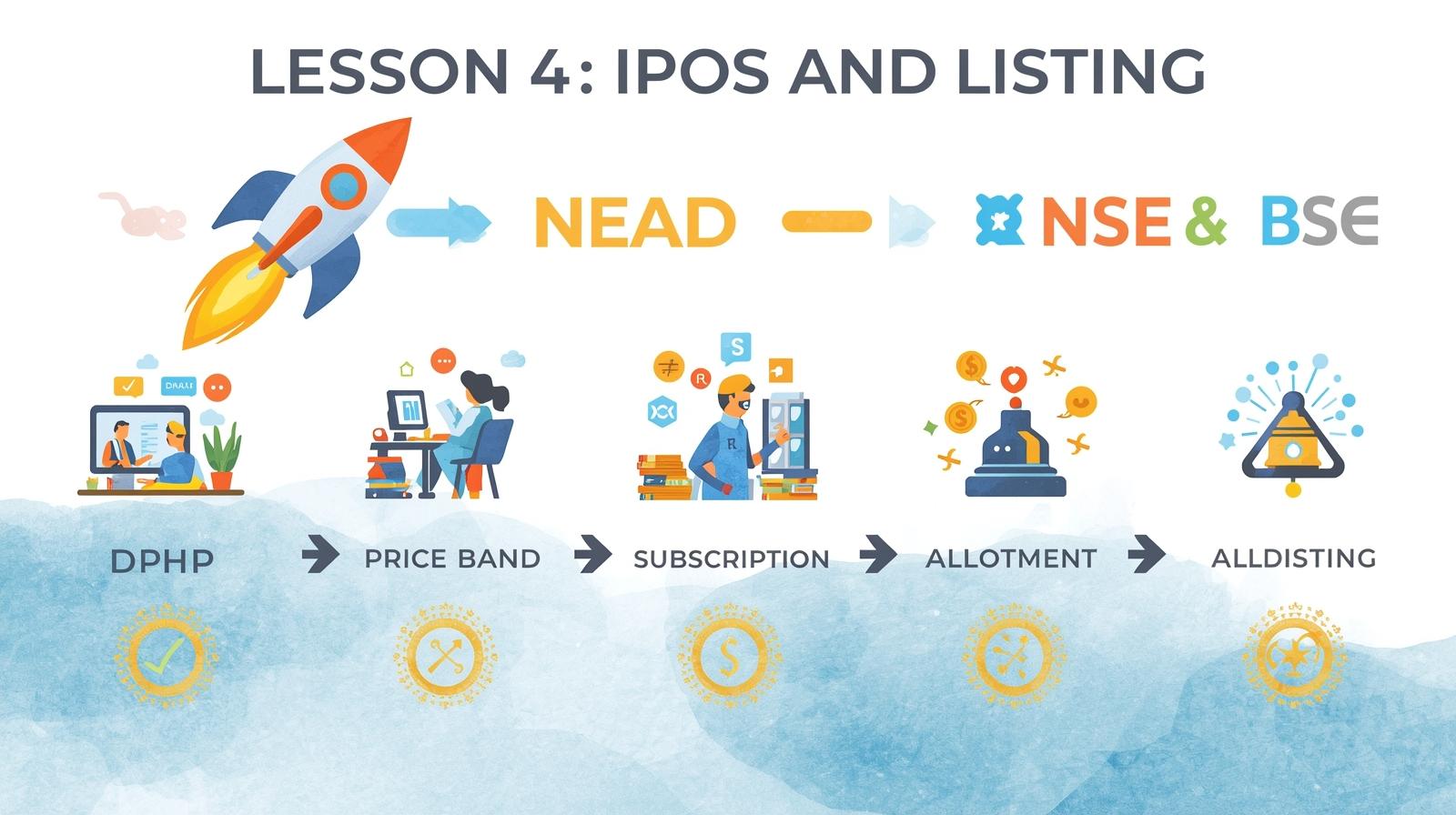 IPO, Initial Public Offering, IPO process in India
