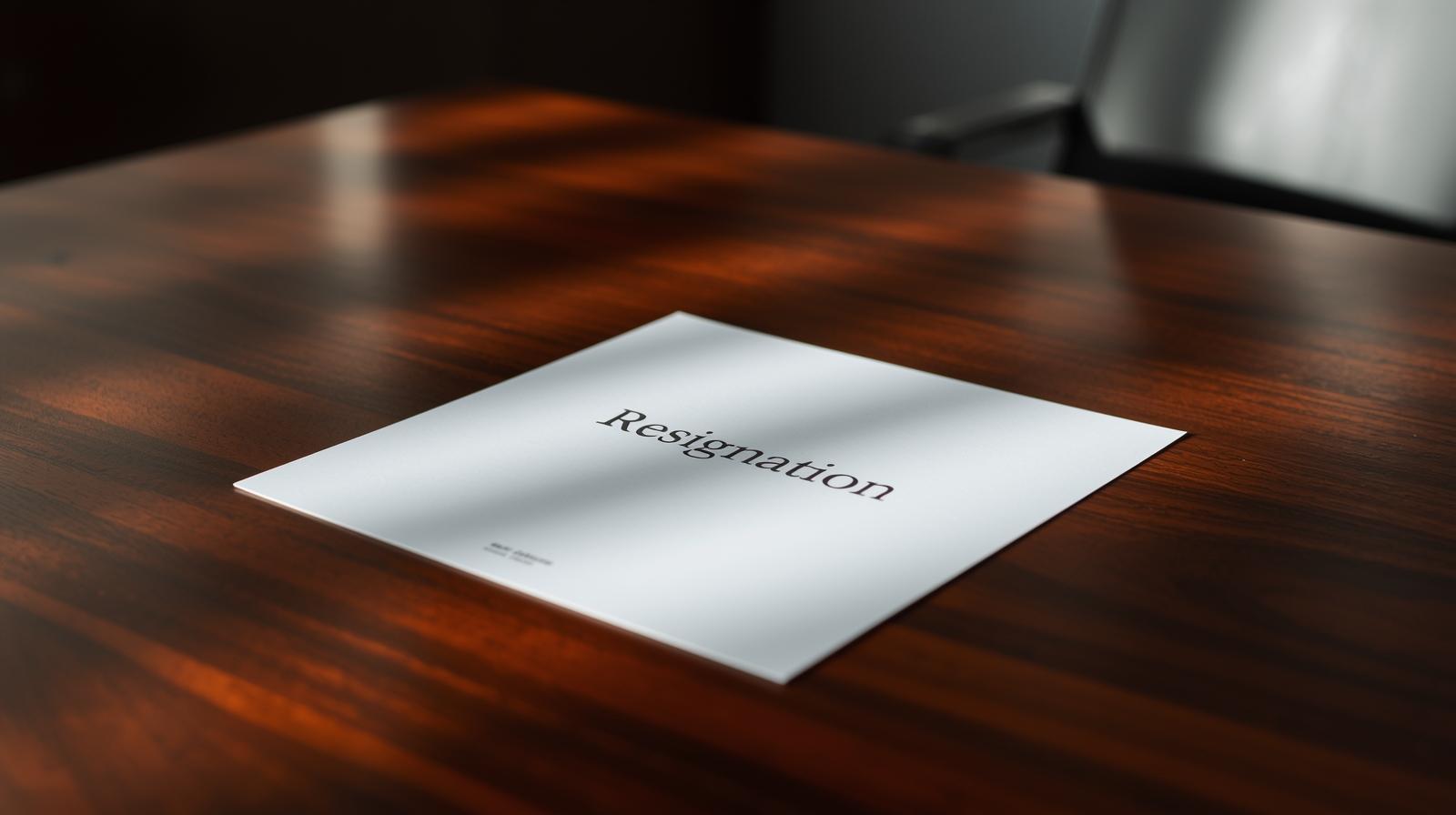 Resignation