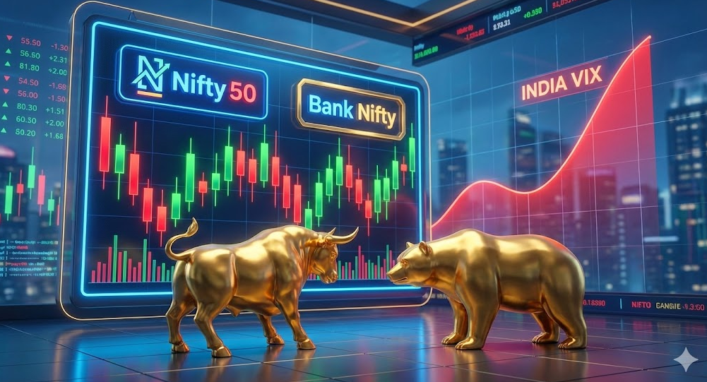 Nifty Prediction Today: Analyzing the 4th Straight Day of Losses as Volatility Spikes