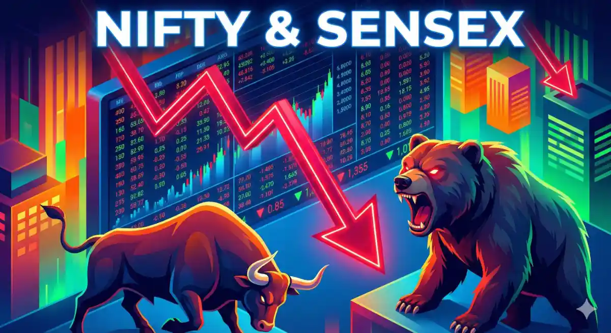 Market Bloodbath: Bears Tighten Grip as Sensex and Nifty Shatter Key Supports