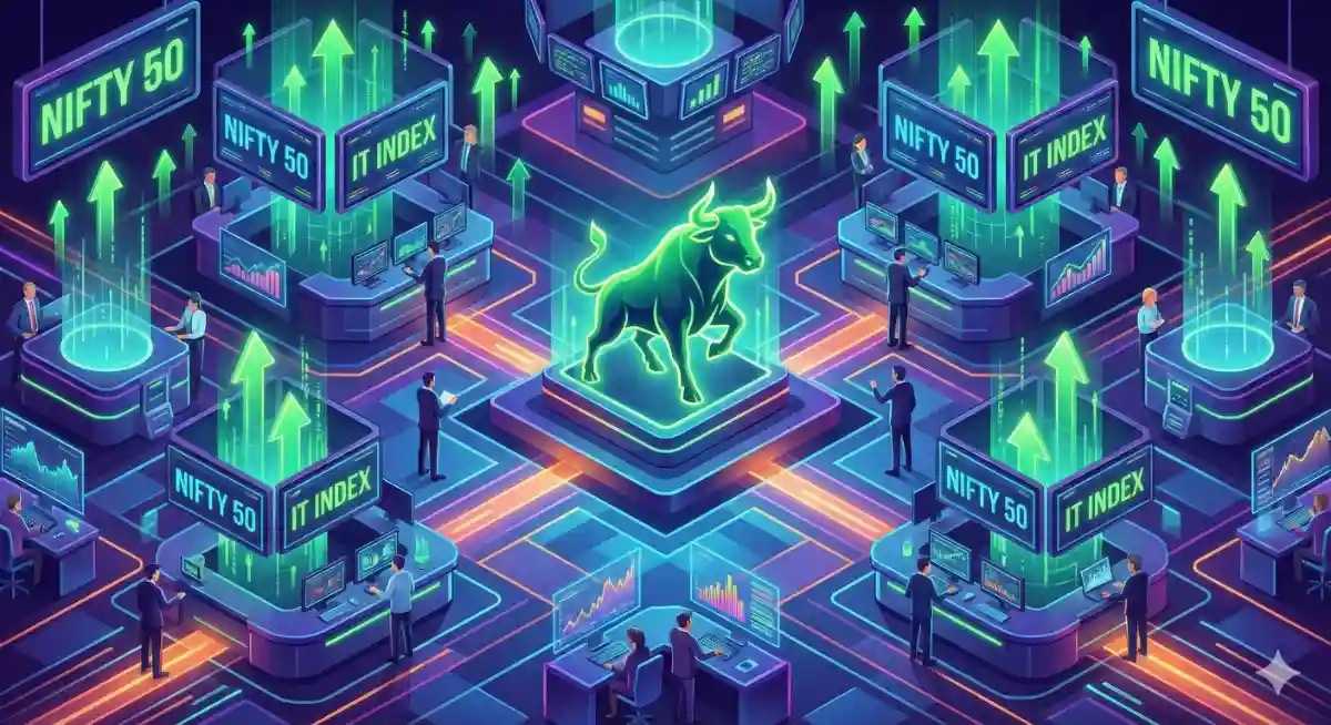 Market Report January 16: Bulls Regain Control as IT Sector Ignites Recovery